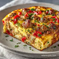 Best Egg Breakfast Bake with Sausage