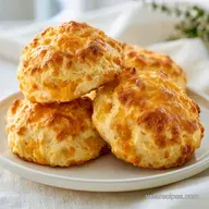 Cheesy Biscuit Breakfast Bake for 8