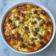 Christmas Morning Breakfast Bake for 8