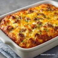 Frozen Breakfast Casserole with Sausage