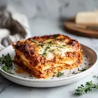 Maggianos Lasagna: Meat and Five Cheese Layers