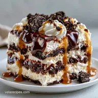 No Bake Ice Cream Sandwich Cake for 12