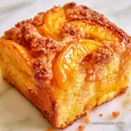 Peach Crumb Cake in 1 Hour 15 Minutes