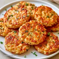 Crispy Parmesan Rice Cakes