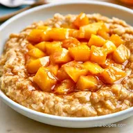 Peach Overnight Oats for Meal Prep