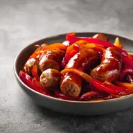 Sausage and Peppers with Marinara