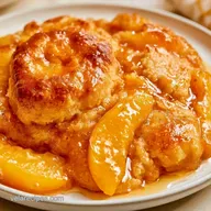Peach Cobbler with Fresh Peaches