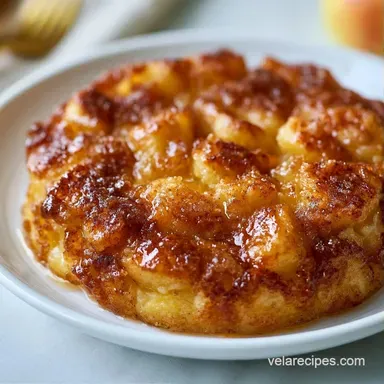 Apple Cinnamon Breakfast Casserole for 8 Recipe Card
