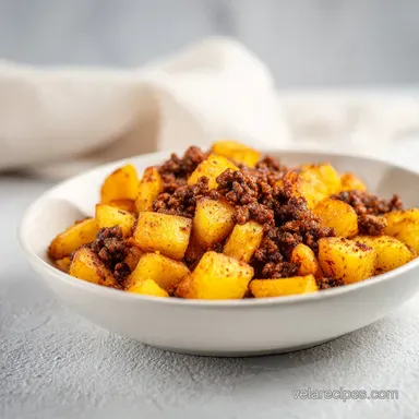 Beef Potato Skillet: One-Pot and Crispy