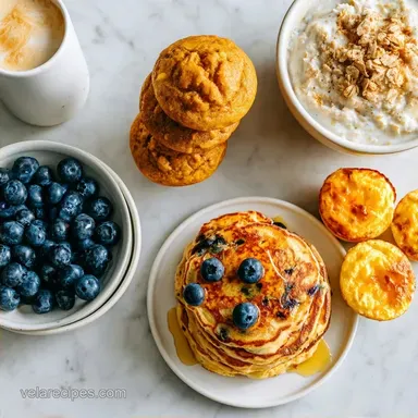 Easy Breakfast Muffin and Pancake Recipes
