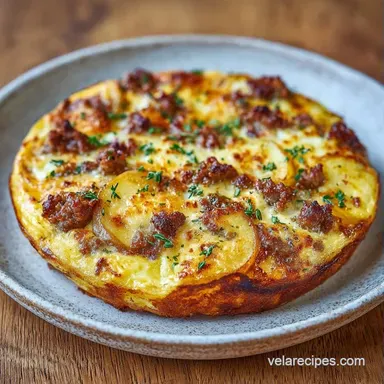 Christmas Morning Breakfast Bake for 8 Recipe Card