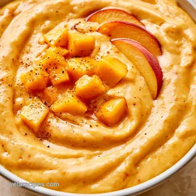 Peach Mango Smoothie in 5 Minutes Recipe Card