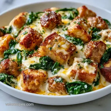 Easy Breakfast Strata Recipe with Sausage Recipe Card