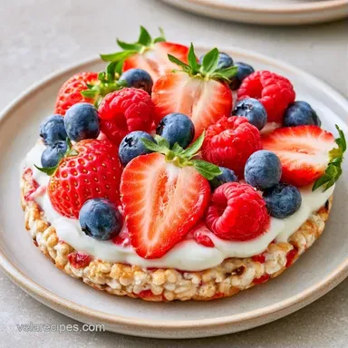 Greek Yogurt Rice Cake in 5 Minutes Recipe Card