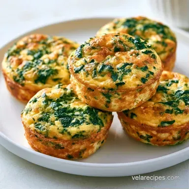 Healthy Breakfast Egg Cups: Meal Prep Recipe Card