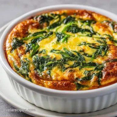 Healthy Egg Casserole Recipe for 12 Recipe Card
