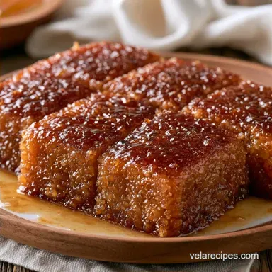 Nian Gao Recipe with Coconut Milk