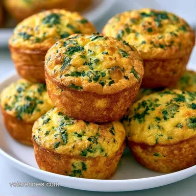 Meal Prep Egg Muffins with Cottage Cheese Recipe Card