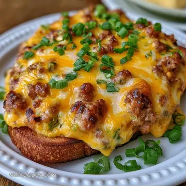 Baked Texas Toast Breakfast Casserole Recipe Card