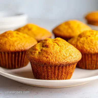 The Best Pumpkin Muffins Recipe in 30 Min Recipe Card