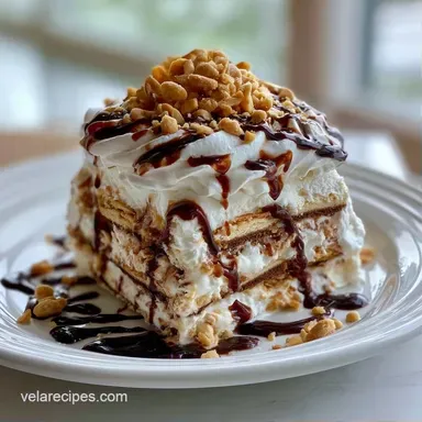 Whipped Topping Ice Cream Dessert for 12 Recipe Card