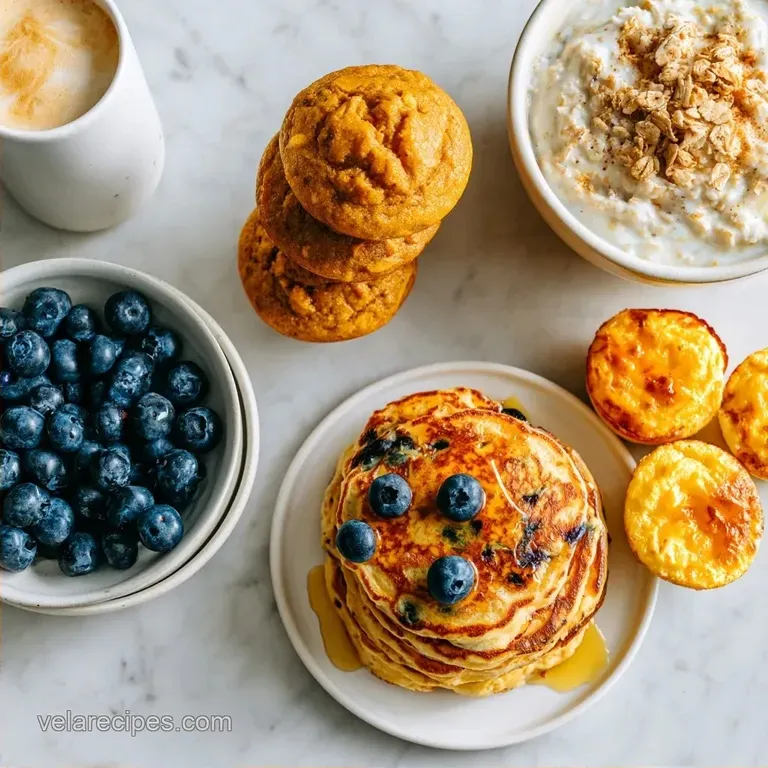Easy Breakfast Muffin and Pancake Recipes