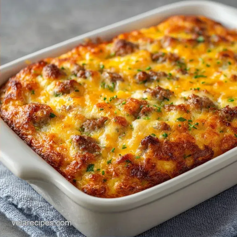 Frozen Breakfast Casserole: Savory and Hearty