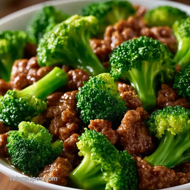 Ground Beef and Broccoli: 15-Minute Stir Fry