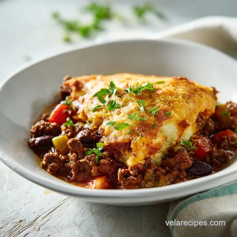 Hobo Casserole: Ground Beef and Potatoes