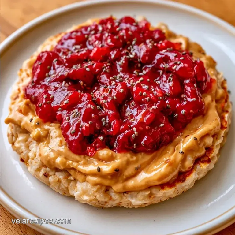 PBJ Rice Cakes in 10 Minutes
