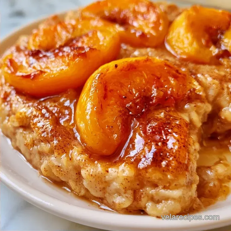 Peach Breakfast Bake in 55 Minutes