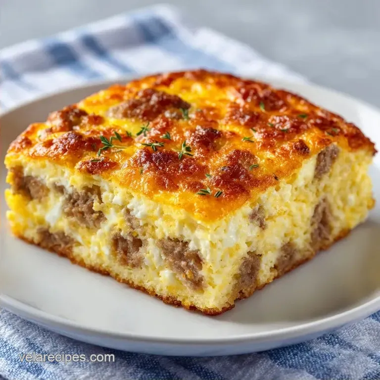 Quick Breakfast Casserole Recipe: Sausage & Potatoes