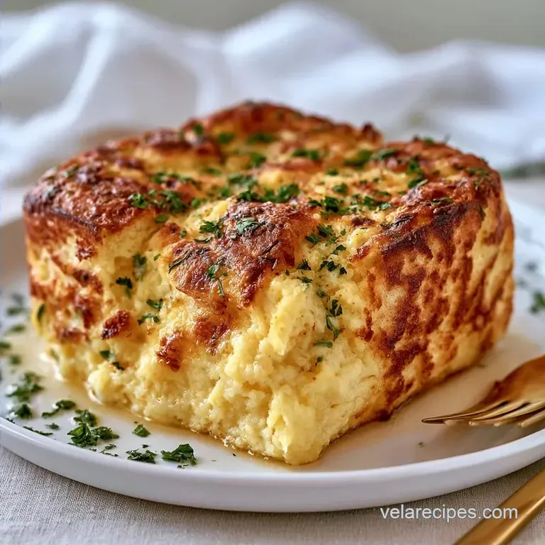 Savory Bread Pudding Breakfast with Sourdough