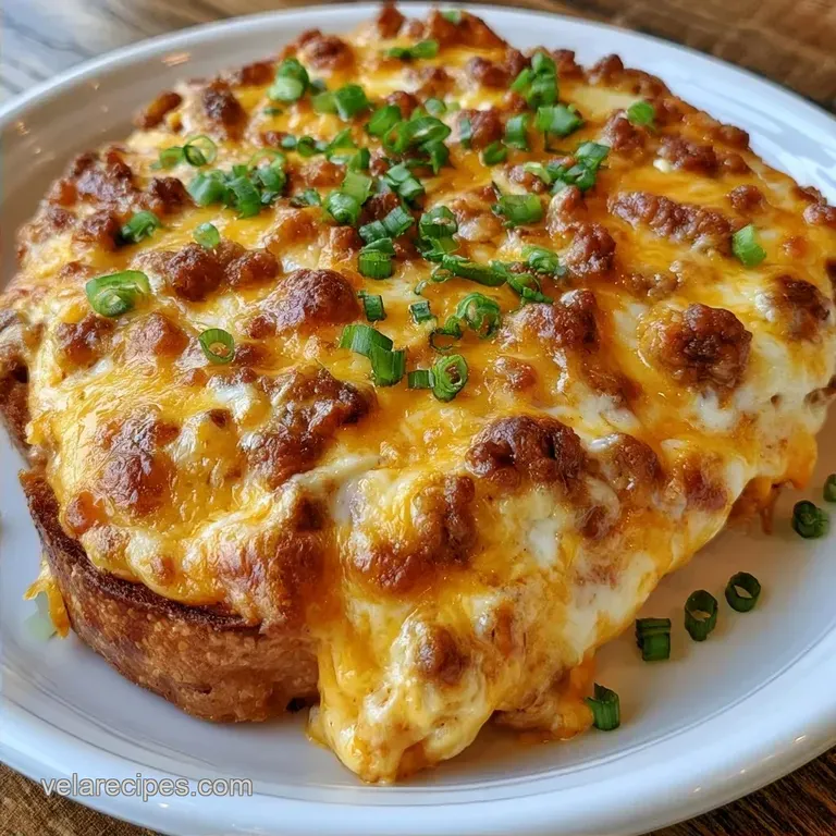Texas Toast Breakfast Casserole with Sausage