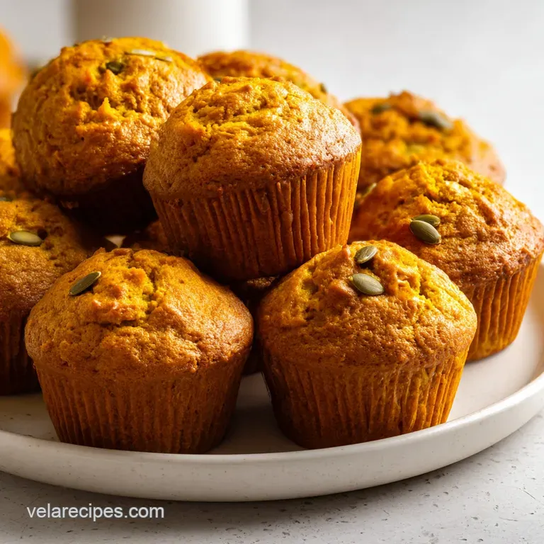 The Best Pumpkin Muffins Recipe: Velvety and Moist