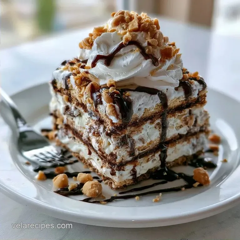 Old Fashioned Ice Cream Sandwich Cake: No Bake